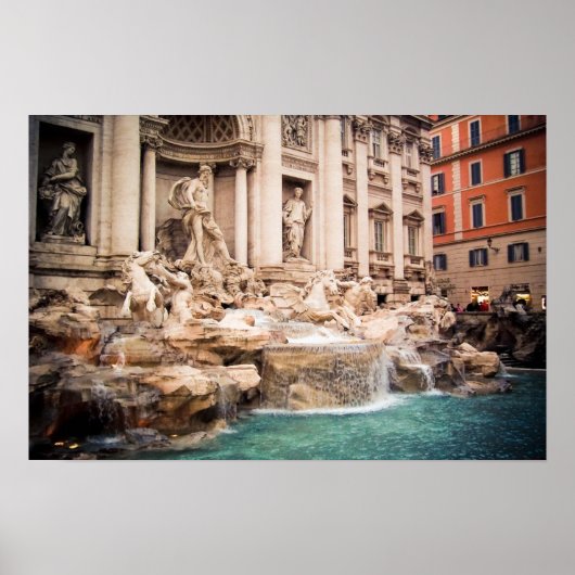 Affiche de Fontana di Trevi Rome (Devant)