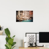 Affiche de Fontana di Trevi Rome (Bureau à domicile)