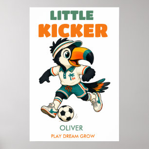 Affiche de football personnalisée Art rétro de t