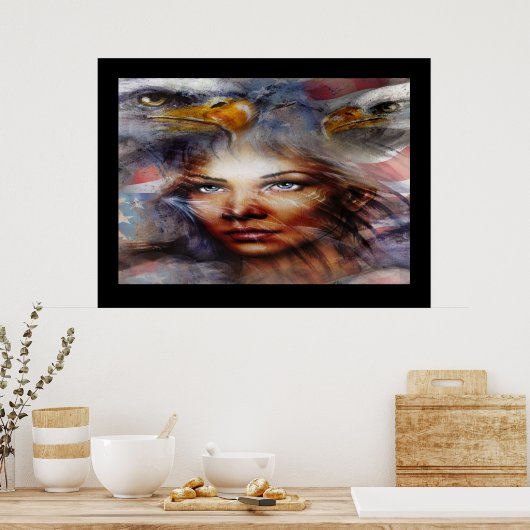 Affiche de force patriotique (Cuisine)