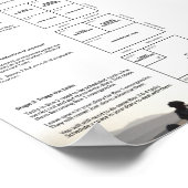 Affiche de formation en gestion des tâches (Coin)