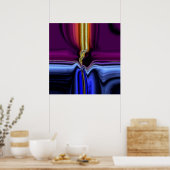 Affiche de foudre de nuit (Cuisine)