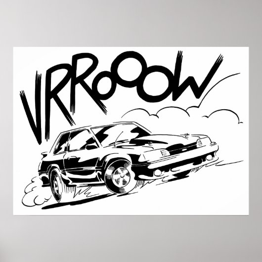 Affiche de Fox Mustang (Devant)