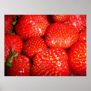 Affiche de fraises