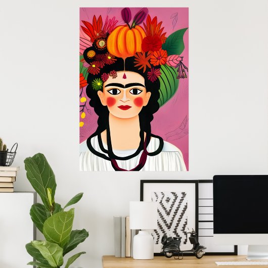 Affiche de Frida Kahlo (Bureau à domicile)