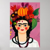 Affiche de Frida Kahlo (Devant)