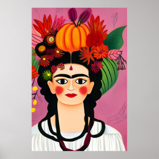Affiche de Frida Kahlo