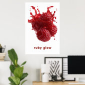 Affiche de fruits d'été colorés (Bureau à domicile)