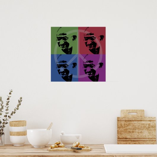 Affiche de Gandhi (Cuisine)