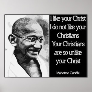 Affiche de Gandhi