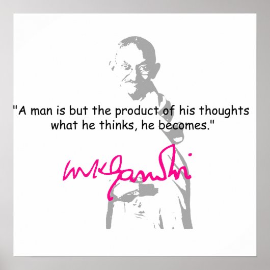 Affiche de Gandhi (Devant)