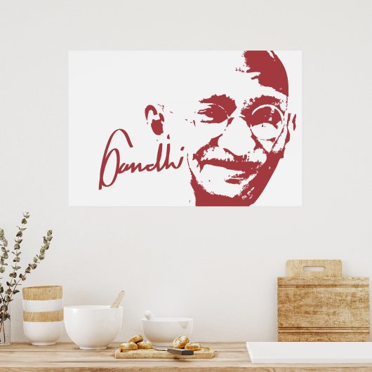 Affiche de Gandhi (Cuisine)