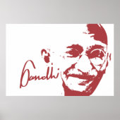 Affiche de Gandhi (Devant)