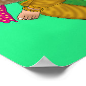 Affiche de Ganesha dansant (Coin)