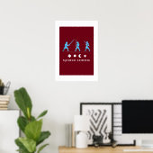 Affiche de gardes de chevalier minimal - Escrime M (Bureau à domicile)