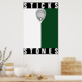 Affiche de gardien de crosse (Cuisine)