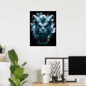 Affiche de Gargouille de Dark Fantasy (Bureau à domicile)