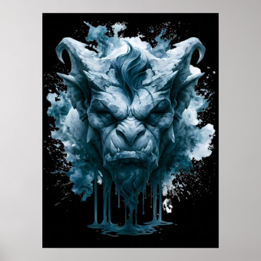 Affiche de Gargouille de Dark Fantasy (Devant)
