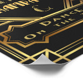 Affiche de Gatsby inspirée du temps pour boire du  (Coin)