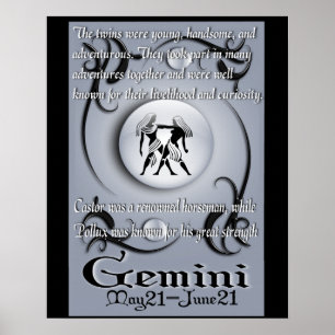 affiche de gemini
