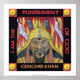 Affiche de Genghis KHAN