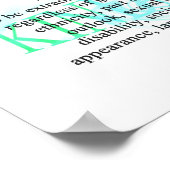 Affiche de gentillesse (Coin)