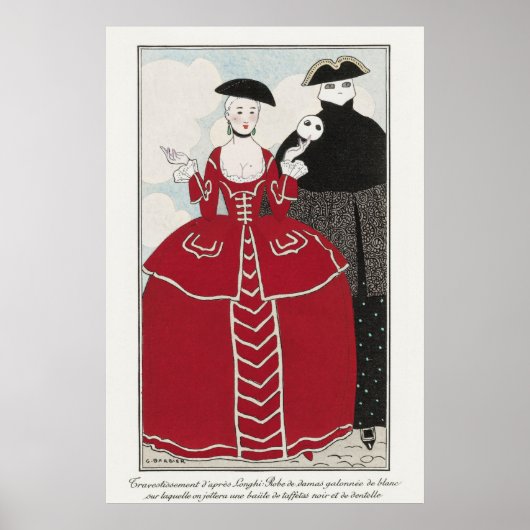 Affiche de George Barbier (Devant)