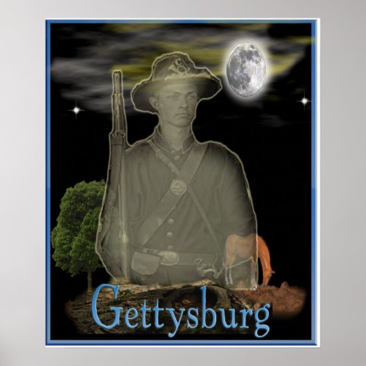 Affiche de Gettysburg (Devant)
