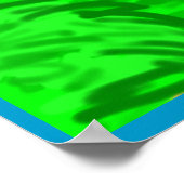 Affiche de girafe de la jungle imprimée (Coin)