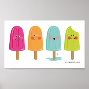 affiche de glace