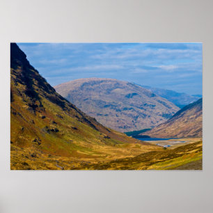 Affiche de Glen Coe, Écosse