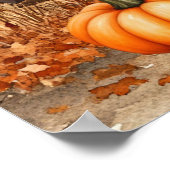 Affiche de gnome d'automne (Coin)