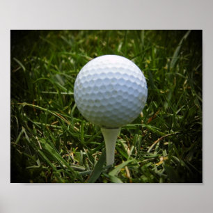 Affiche de golf