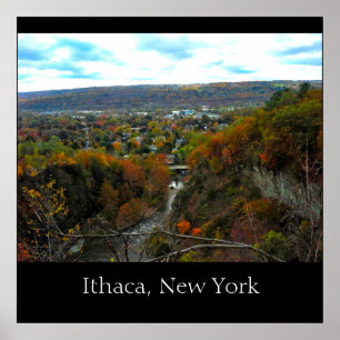 Affiche de GORGE d'ITHACA NEW YORK