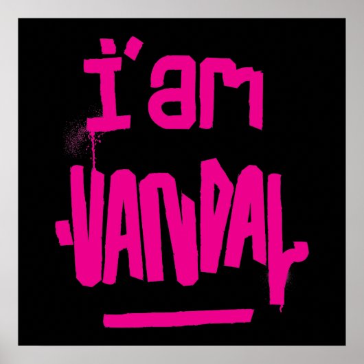 Affiche de Graffiti (Devant)