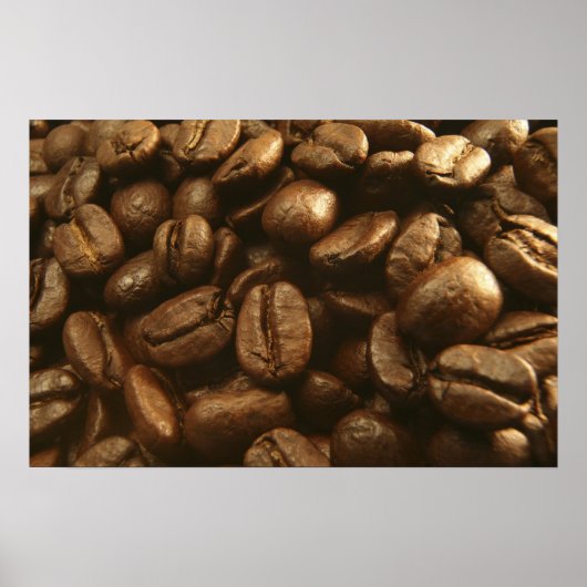 Affiche de grains de café (Devant)