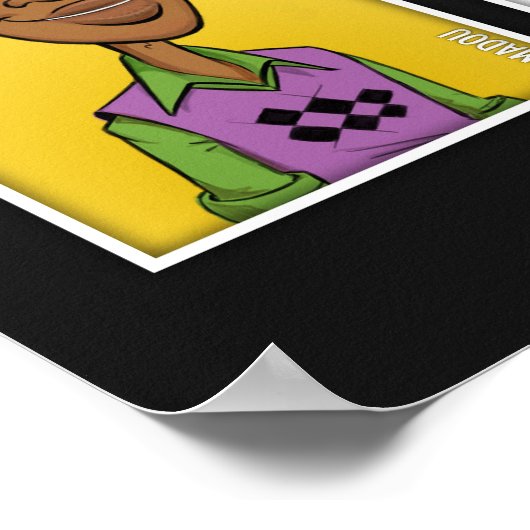 affiche de grandeur moyenne (Coin)