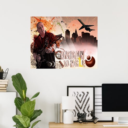 affiche de groupe dean urbain (Bureau à domicile)