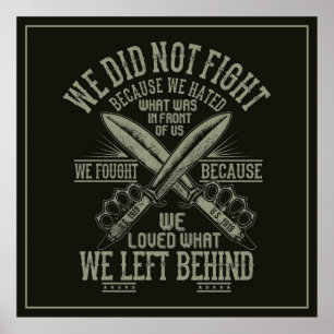 Affiche de guerre des anciens combattants