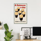 Affiche de Guinness est bon pour vous John Gilroy (Bureau à domicile)