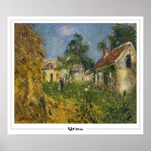 Affiche de Gustave Loiseau Zedign Art #386 (Devant)