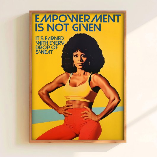 Affiche de gym imprimable Art d'impression de fitn