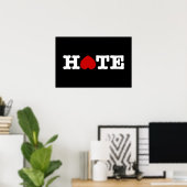AFFICHE DE HAINE (Bureau à domicile)