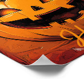 Affiche de Halloween en grille de citrouilles Pop (Coin)