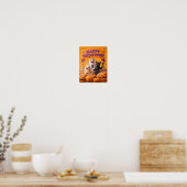 Affiche de Halloween pour enfants – Joyeuse Chasse (Cuisine)