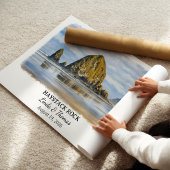 Affiche de Haystack Rock Oregon, Cannon Beach sur 