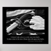 Affiche de héros militaire (Devant)