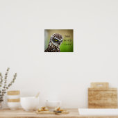 Affiche de hibou (Cuisine)
