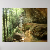 Affiche de Hocking Hills Cliff (Devant)