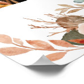 Affiche de jalons photo de la première année de Li (Coin)